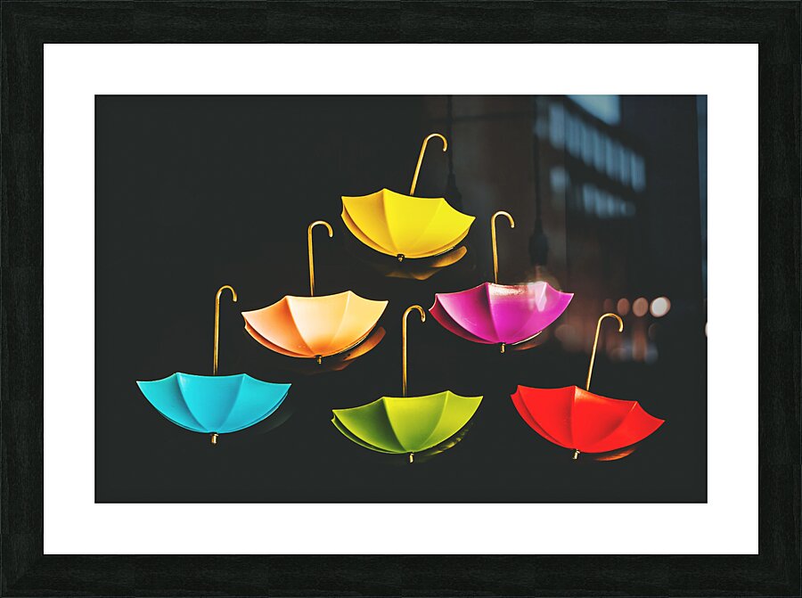 Weather or not Picture Frame print