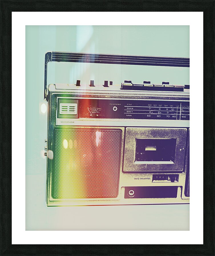 Hi-fi pop Picture Frame print
