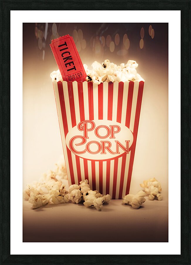 Classic Vintage Cinema Picture Frame print