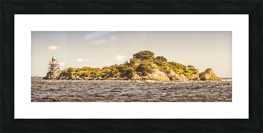 Entrance Island Lighthouse Hells Gates Picture Frame print