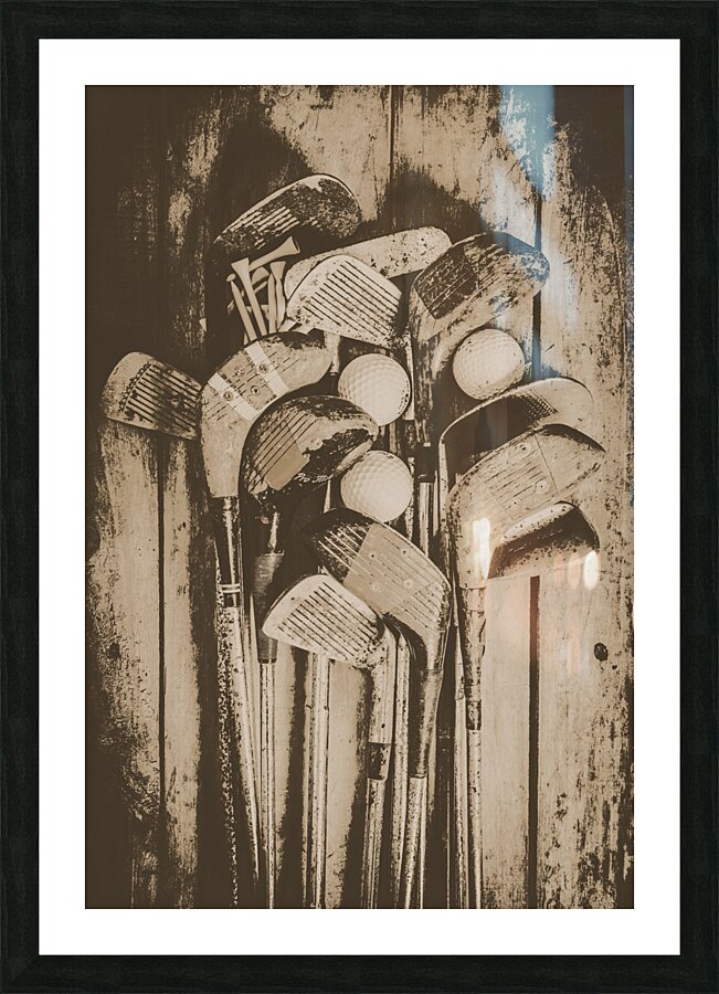 Leader board Picture Frame print