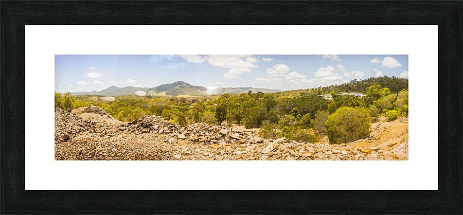 Mt Perry wide Picture Frame print