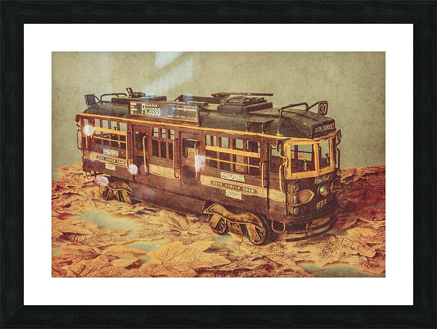 Faded fall Picture Frame print