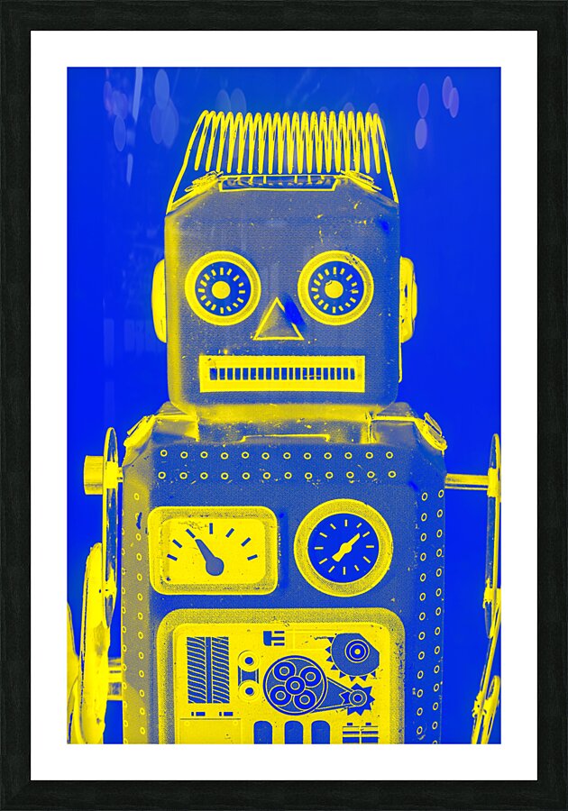 Cross-processed Picture Frame print