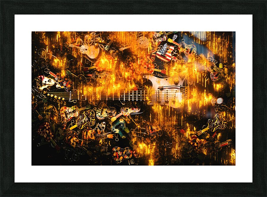 Instrumetal Picture Frame print