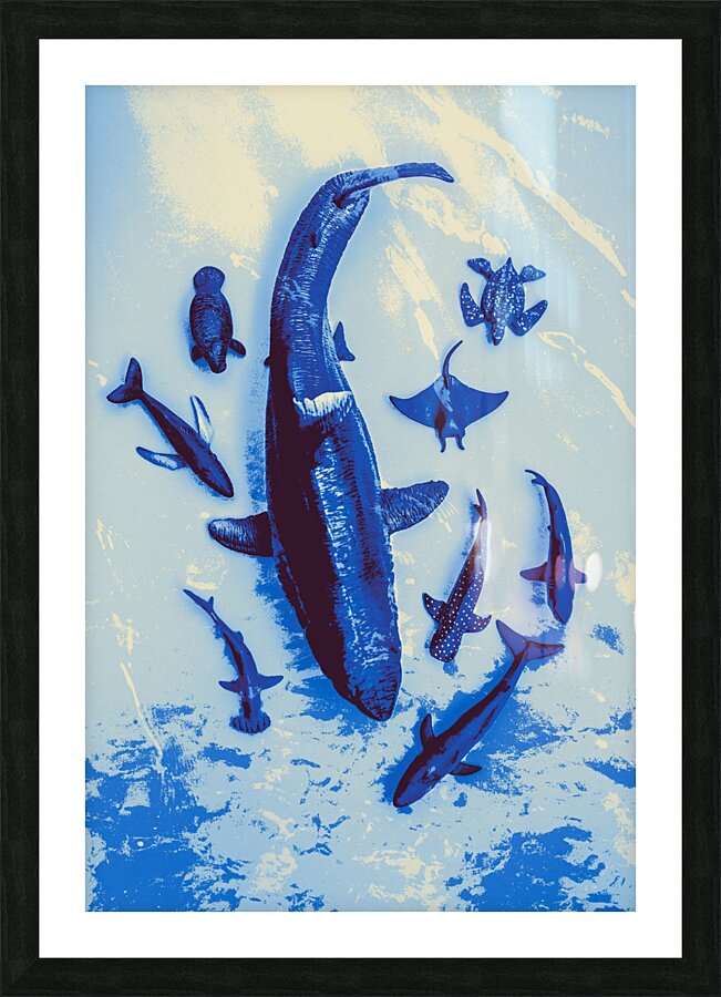 Topical  Picture Frame print