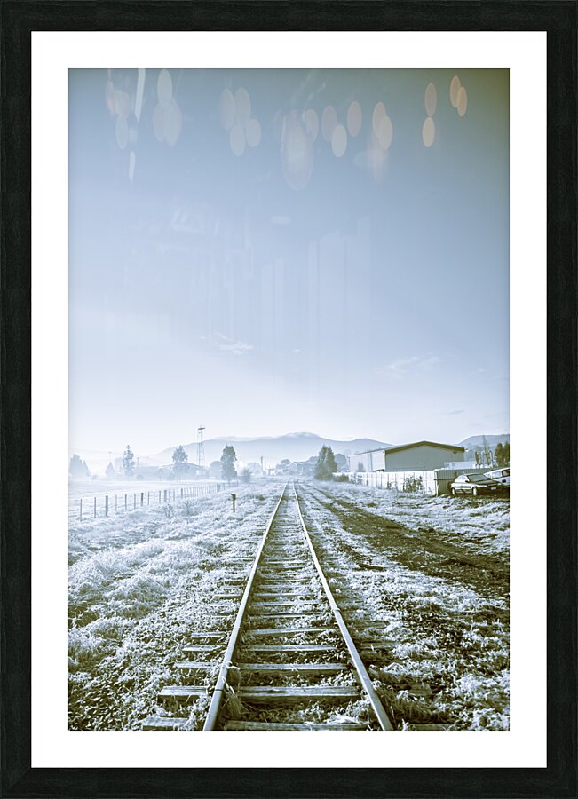 Dawn line Picture Frame print