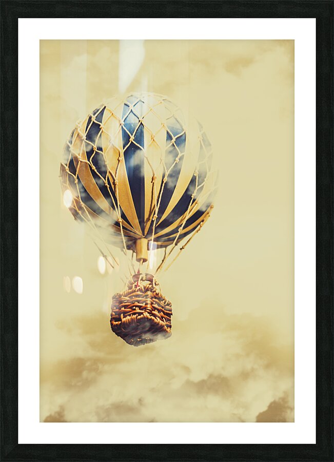 Dreams and clouds Picture Frame print