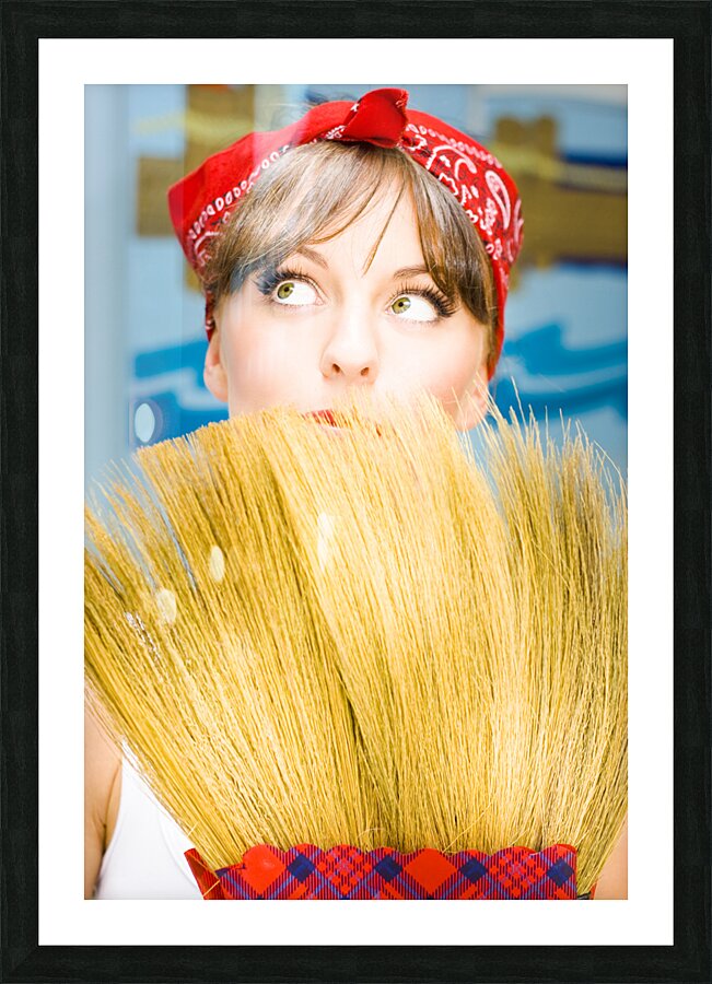 Housewife Picture Frame print