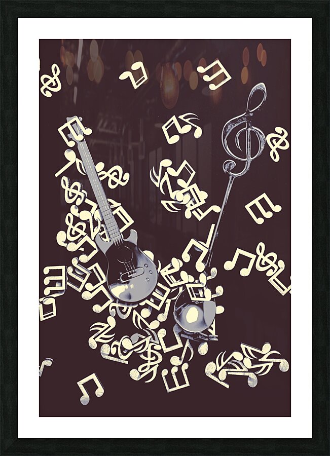 Sound bites Picture Frame print