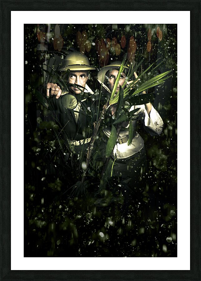 Jungle Adventure Picture Frame print