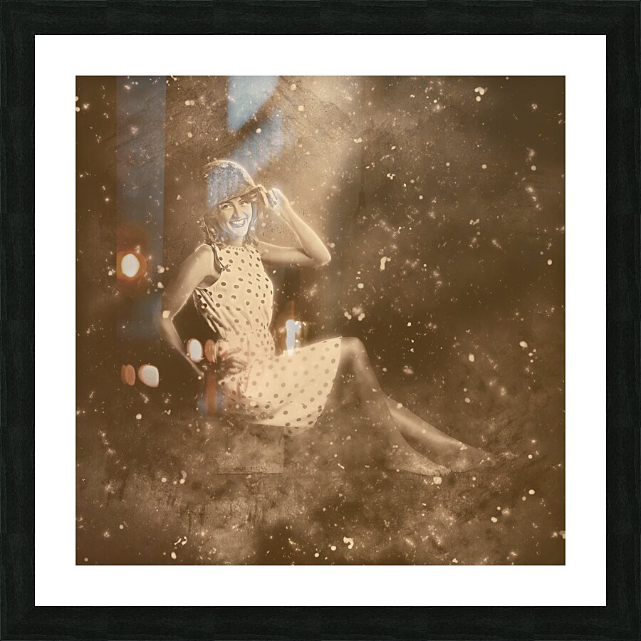 BUY WAR BONDS historical pinup Picture Frame print