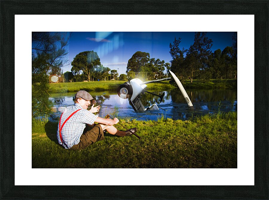 Golf Problem Picture Frame print