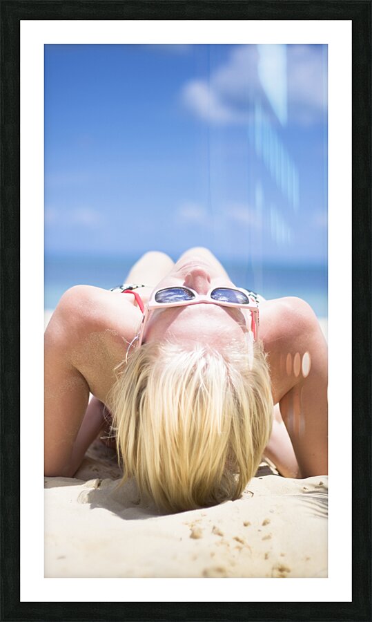 Vacation Picture Frame print