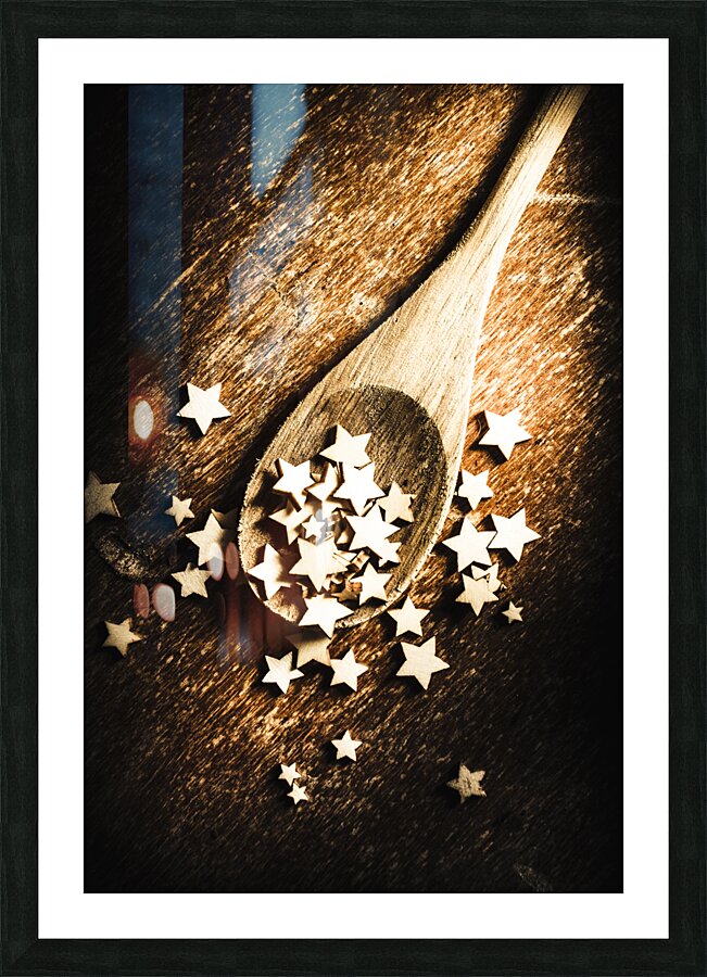 Christmas cooking Picture Frame print