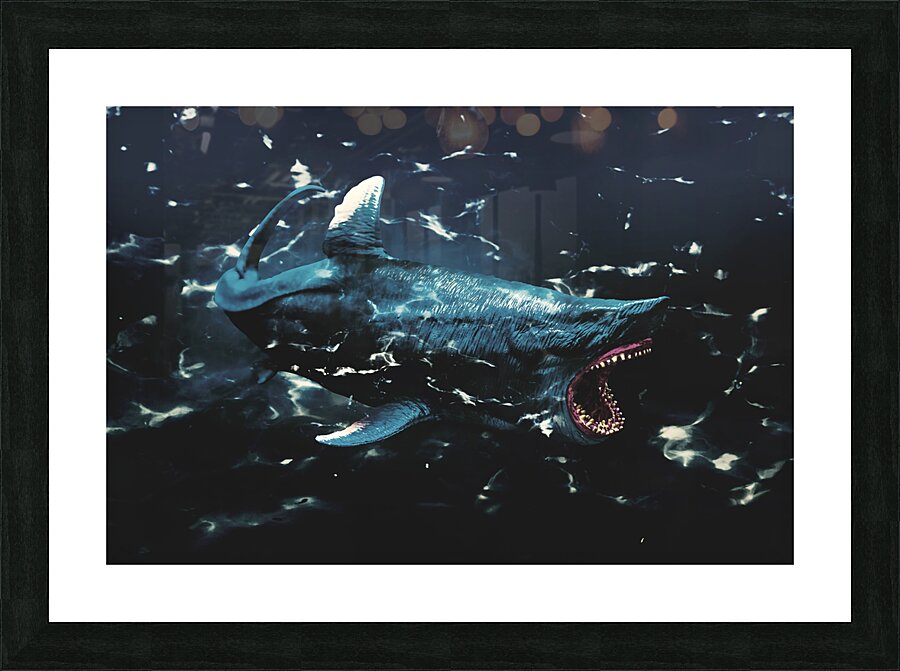 In tension seas Picture Frame print