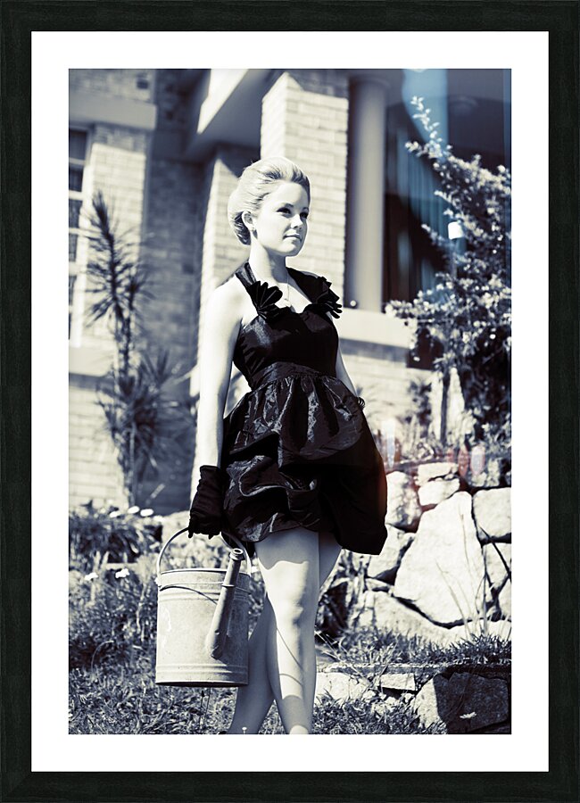 Gardening In Style Picture Frame print