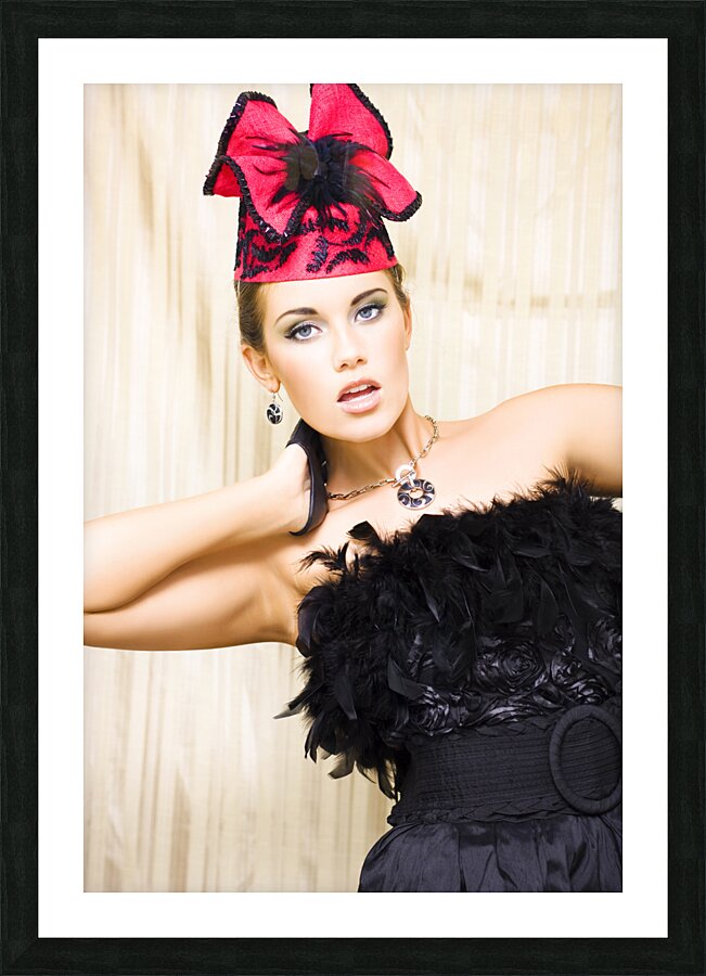 In cabaret Picture Frame print