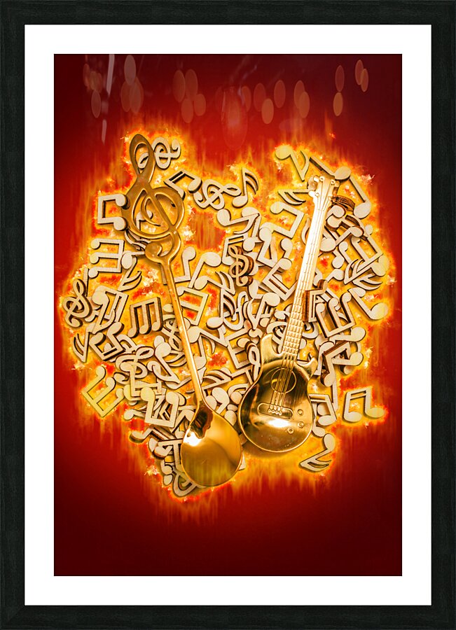 Disco diner Picture Frame print