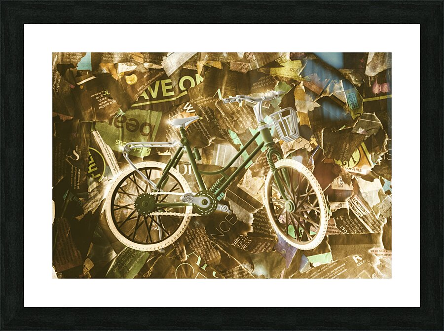 The news cycle Picture Frame print
