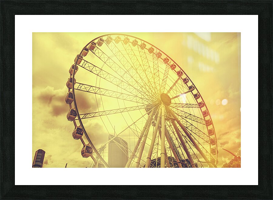 Flares and fairs Picture Frame print