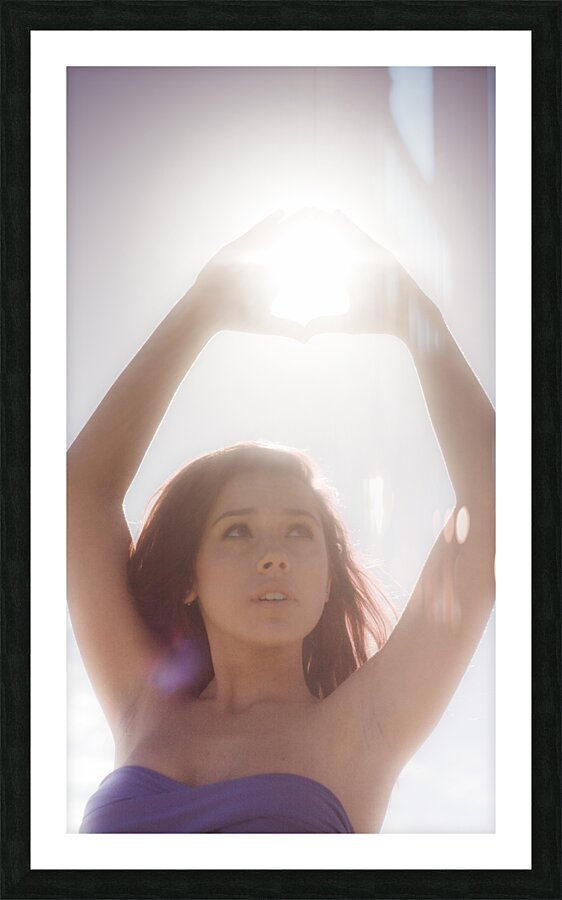 Sun Light Picture Frame print