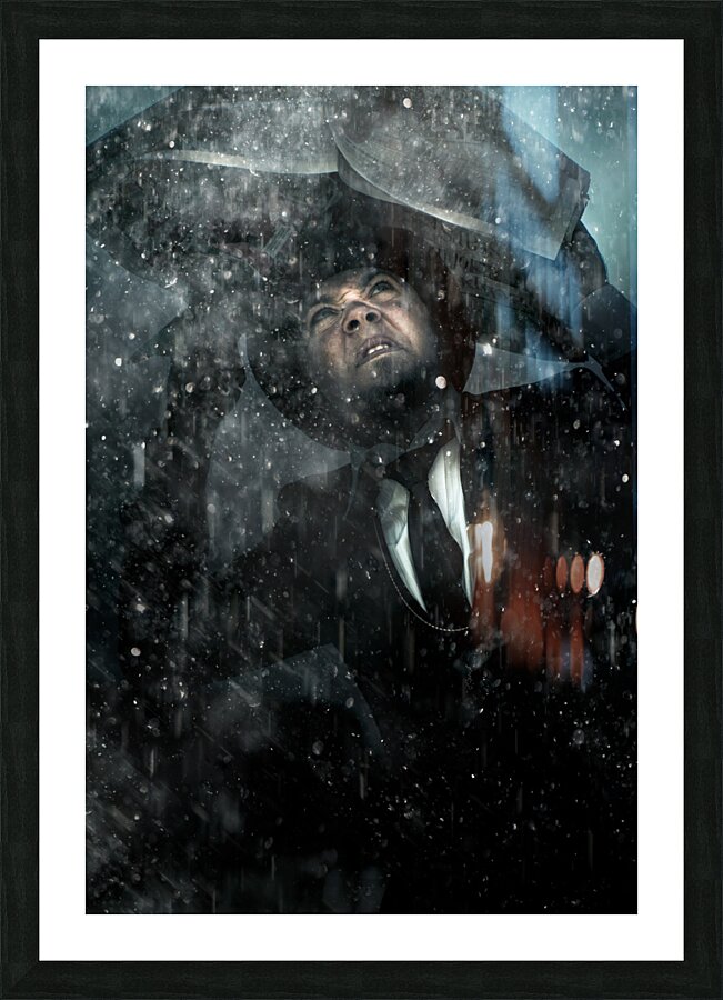 Media Storm Picture Frame print