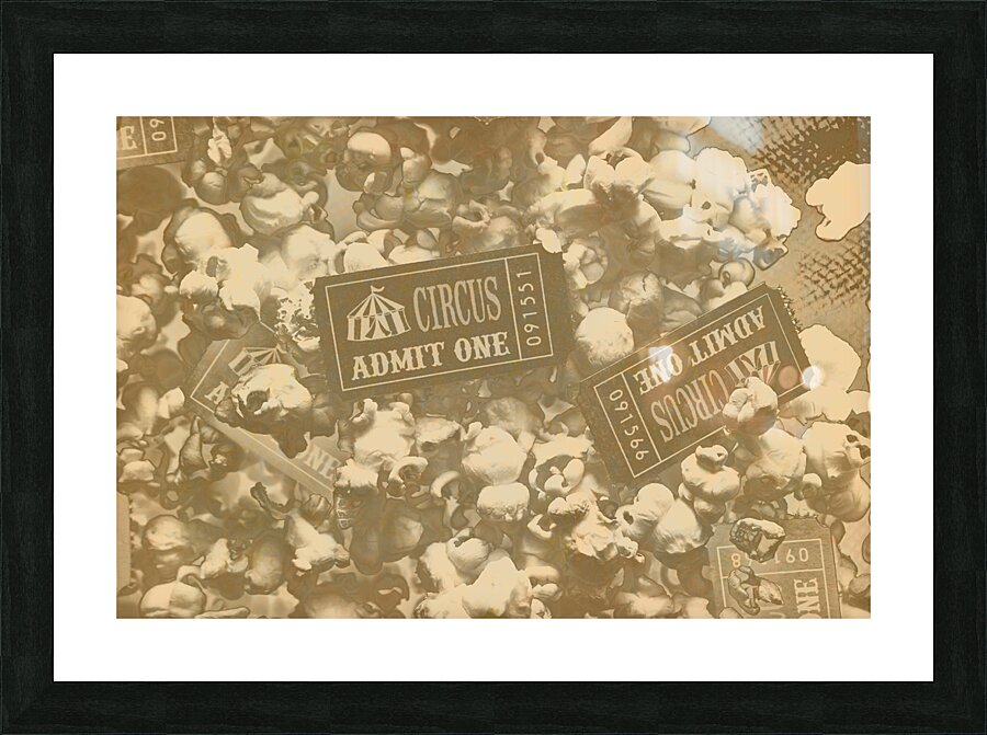 Carnivals and corn Picture Frame print