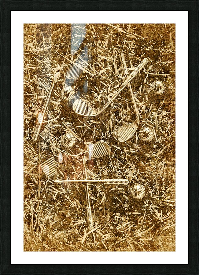 The art of golf Picture Frame print