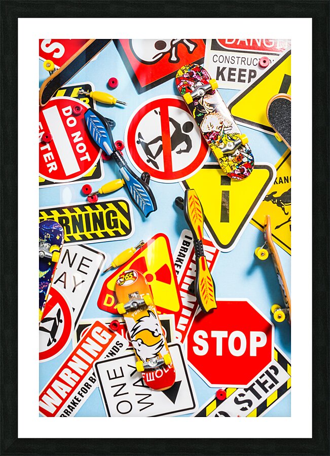 On a roll Picture Frame print