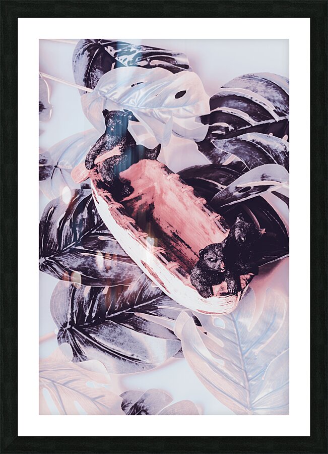 Bear Exotics Picture Frame print