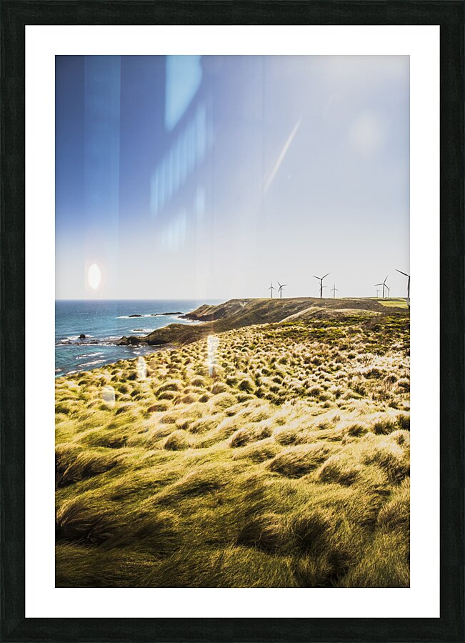 Windy meadows Picture Frame print