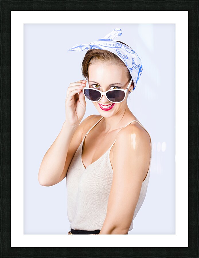 That pinup look Picture Frame print