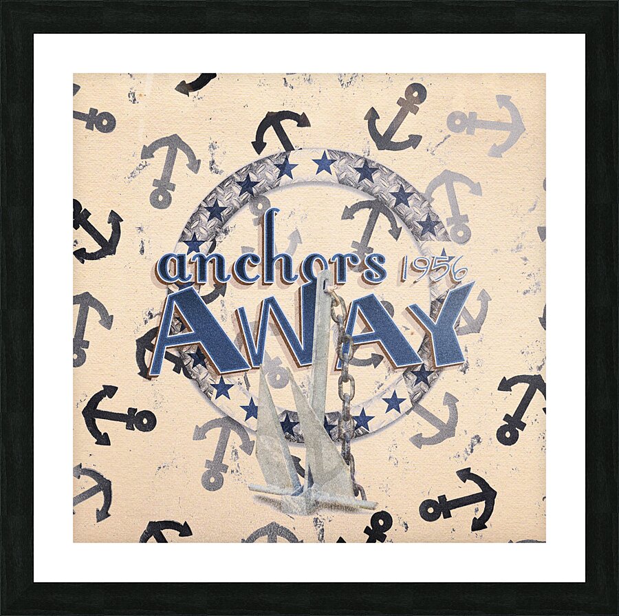 Anchors Away 1956 Picture Frame print