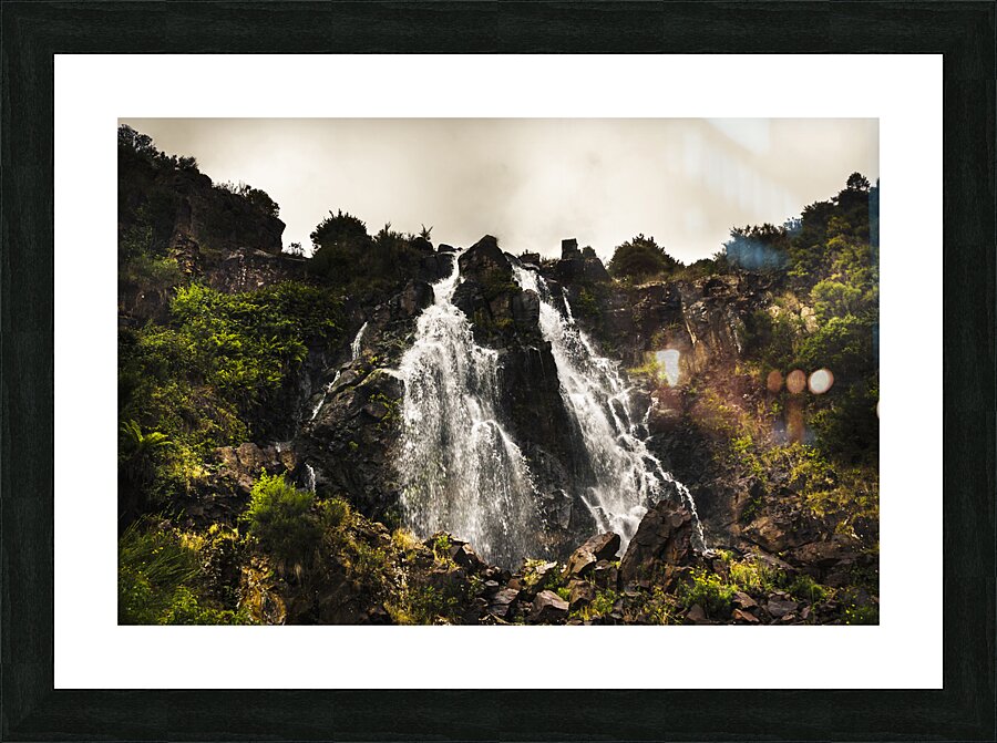 Tasmanian waterfalls in Waratah Australia Picture Frame print