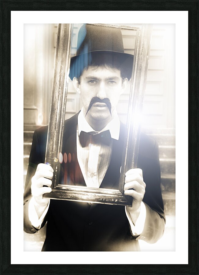 Nostalgia Of Passing Time And Faded Memories Picture Frame print