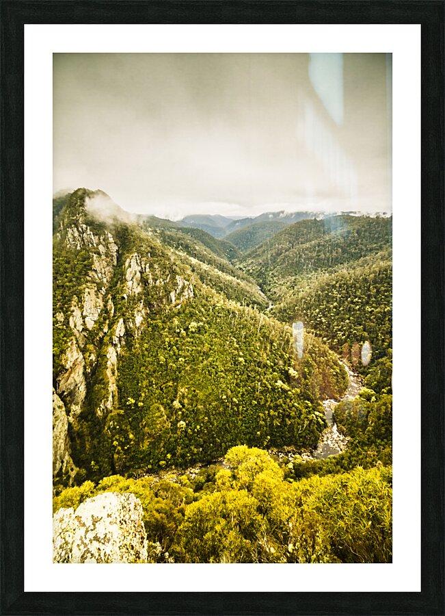 Mountain streams Picture Frame print