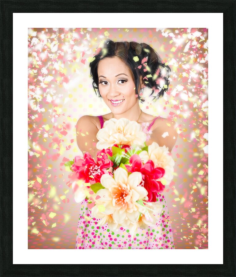 Flower springs Picture Frame print