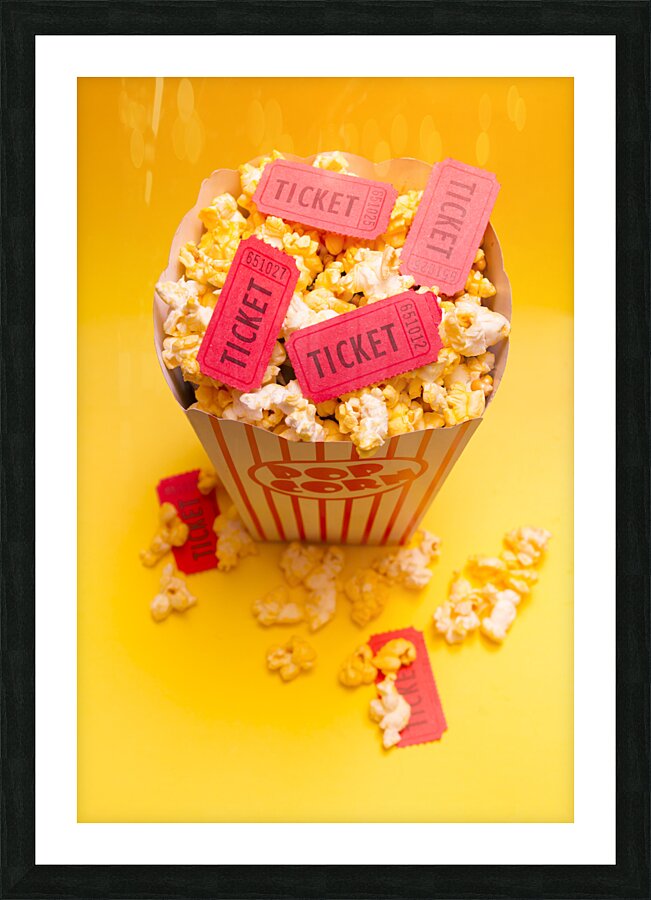 Movie time Picture Frame print