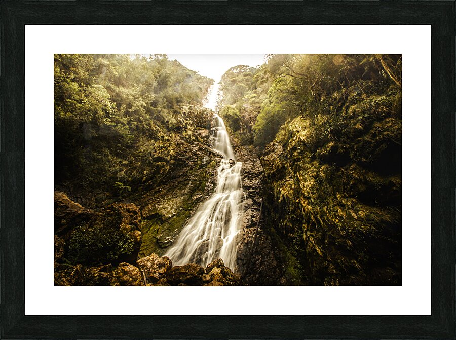 Montezuma Falls Tasmania Picture Frame print