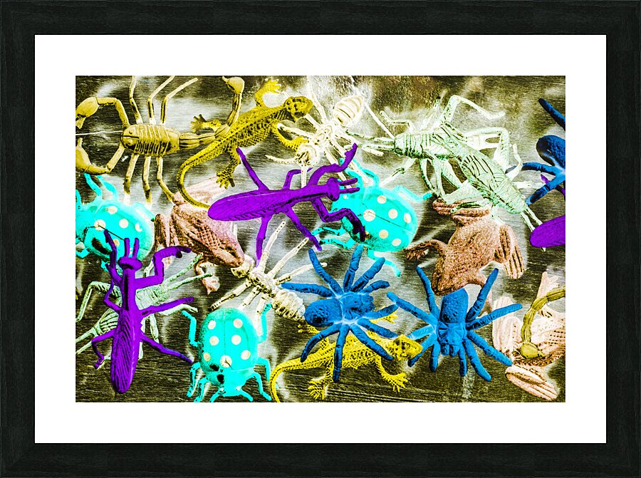 In jungles wild Picture Frame print