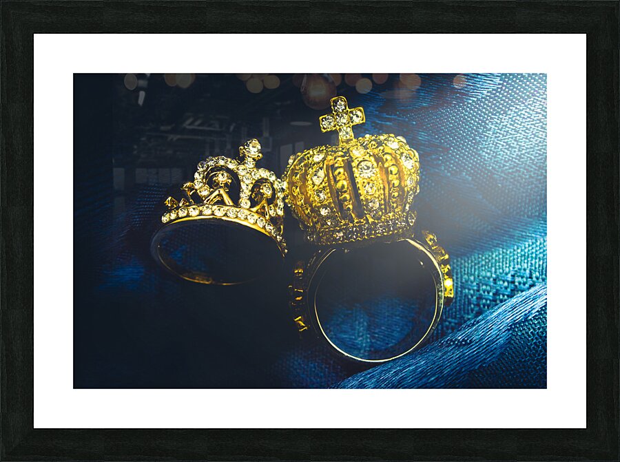 Rings of nobility Picture Frame print