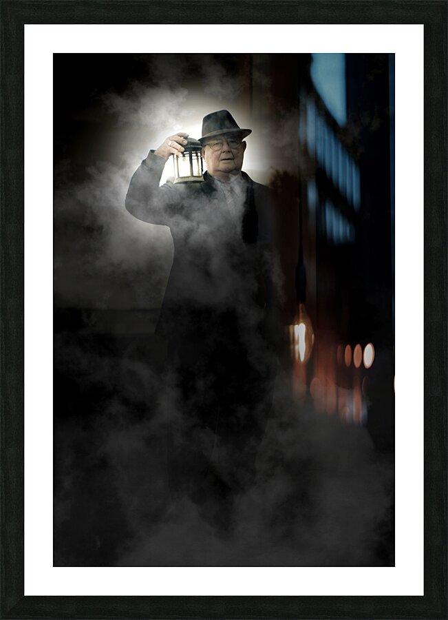 The Graveyard Shift Picture Frame print