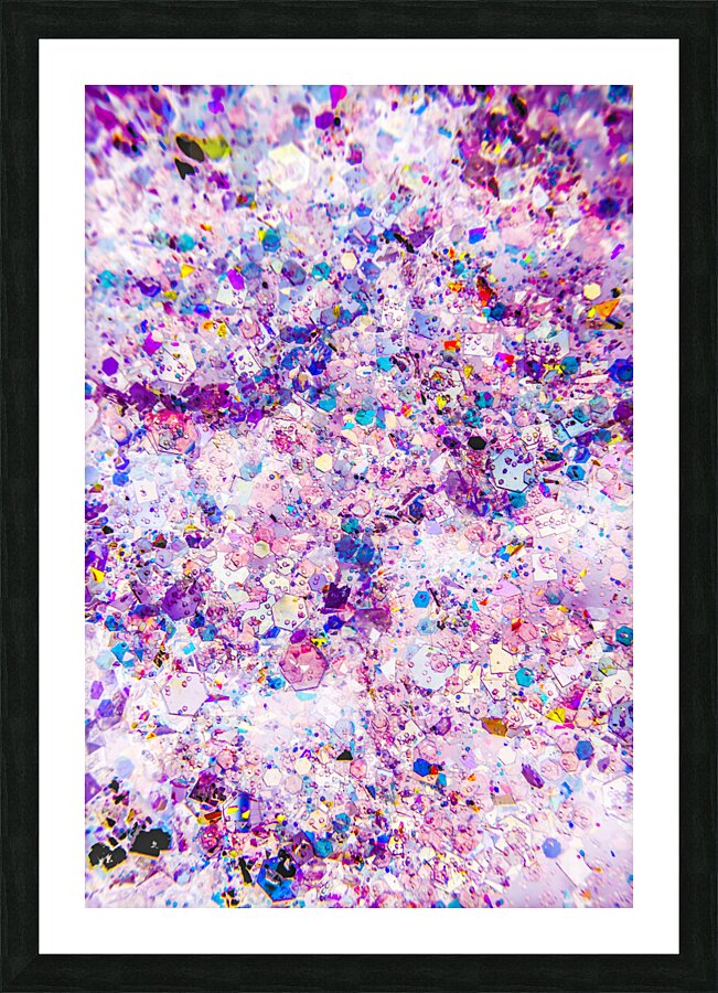 Glittering display Picture Frame print