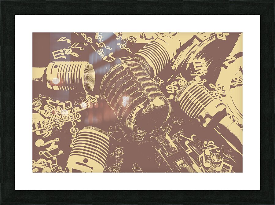 Yesteryears hits Picture Frame print