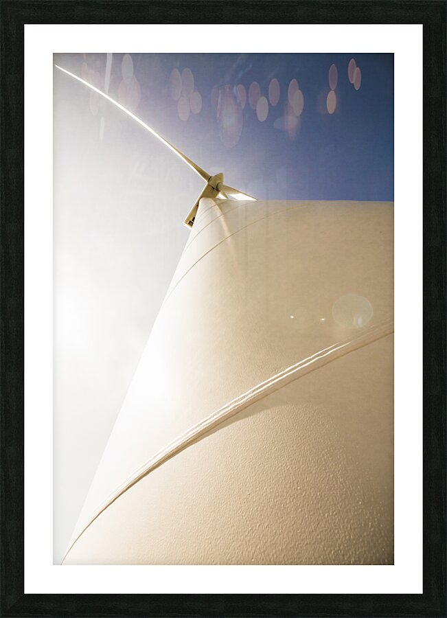Alternative energy Picture Frame print
