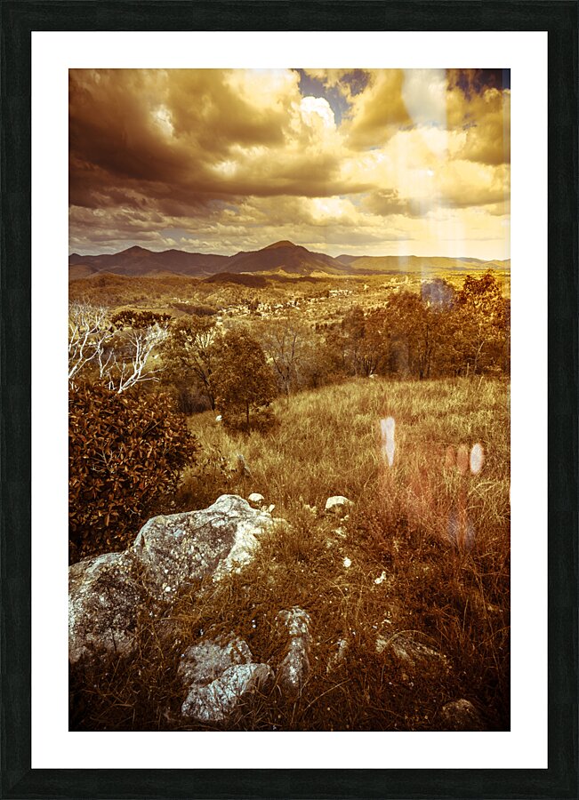 Afternoon storms Picture Frame print