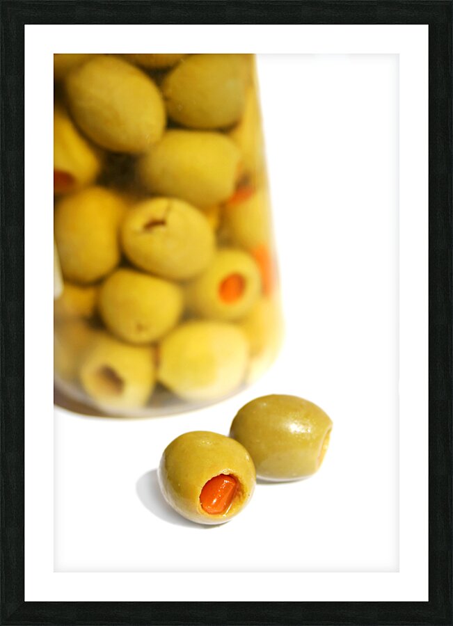 Olive Jar Picture Frame print
