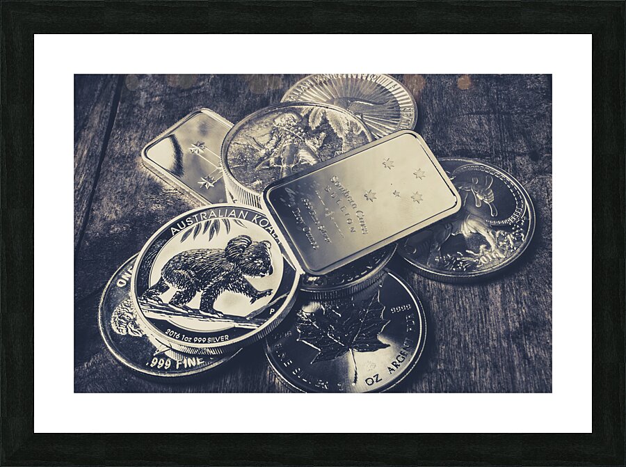 Finance and commodities Picture Frame print
