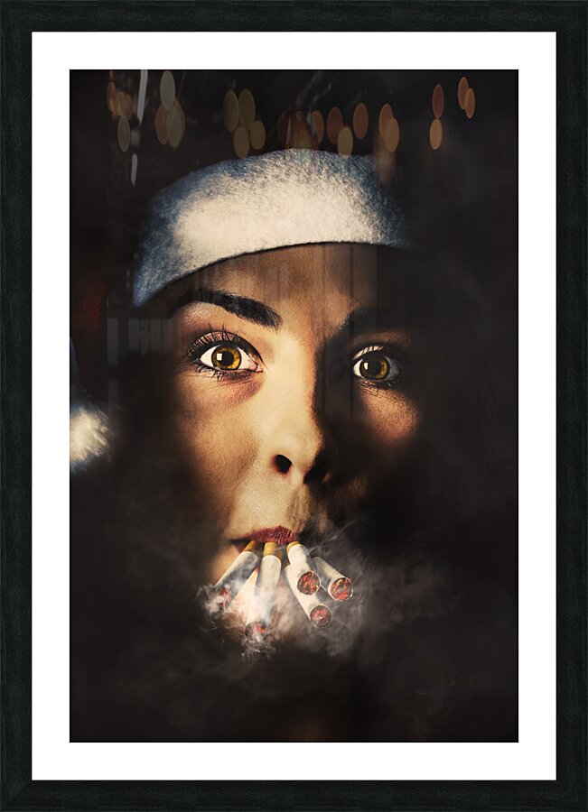 New year resolution Picture Frame print